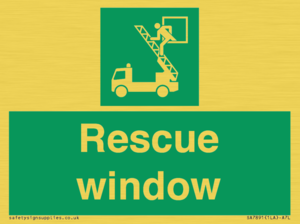 Rescue window